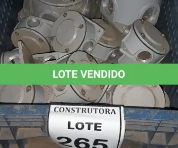 LOTE 265 - 01 LOTE COM CAIXAS DE CONDULETE TIPO X. (CAIXA ORGANIZADORA NAO INCLUSA) (NO ESTADO) ATENÇÃO! FAZER A VISITAÇÃO ANTES DE ARREMATAR, NÃO SABEMOS SE FUNCIONA, LEILÃO NÃO TEM GARANTIA E NEM DEVOLUÇÃO, SUJEITO A POSSÍVEIS AVARIAS VISÍVEIS/OCULTAS E/OU AUSÊNCIA DE COMPONENTES.
