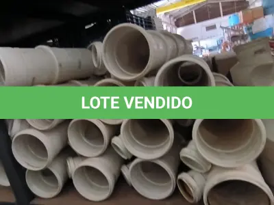 LOTE 314 - 01 LOTE COM CONEXÕES PARA ESGOTO REDUÇÃO DN 150-100 E JUNÇÃO SIMPLES 100-50. (NO ESTADO) ATENÇÃO! FAZER A VISITAÇÃO ANTES DE ARREMATAR, NÃO SABEMOS SE FUNCIONA, LEILÃO NÃO TEM GARANTIA E NEM DEVOLUÇÃO, SUJEITO A POSSÍVEIS AVARIAS VISÍVEIS/OCULTAS E/OU AUSÊNCIA DE COMPONENTES.