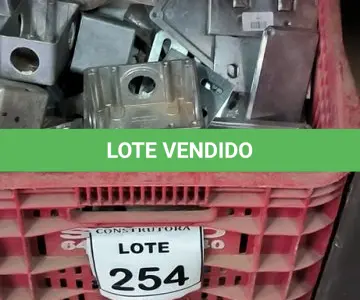 LOTE 254 - 01 LOTE COM CONDULETES EM ALUMÍNIO.  (CAIXA ORGANIZADORA NAO INCLUSA) (NO ESTADO) ATENÇÃO! FAZER A VISITAÇÃO ANTES DE ARREMATAR, NÃO SABEMOS SE FUNCIONA, LEILÃO NÃO TEM GARANTIA E NEM DEVOLUÇÃO, SUJEITO A POSSÍVEIS AVARIAS VISÍVEIS/OCULTAS E/OU AUSÊNCIA DE COMPONENTES.