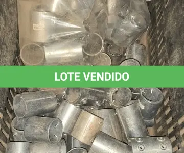 LOTE 269 - 01 LOTE COM LUVAS DE EMENDA ZINCADA. (CAIXA ORGANIZADORA NAO INCLUSA) (NO ESTADO) ATENÇÃO! FAZER A VISITAÇÃO ANTES DE ARREMATAR, NÃO SABEMOS SE FUNCIONA, LEILÃO NÃO TEM GARANTIA E NEM DEVOLUÇÃO, SUJEITO A POSSÍVEIS AVARIAS VISÍVEIS/OCULTAS E/OU AUSÊNCIA DE COMPONENTES.