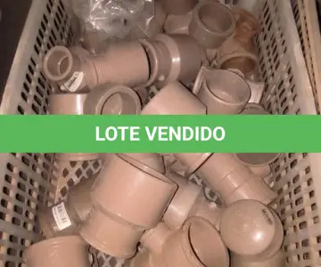 LOTE 386 - 01 LOTE COM TE 50X25, CAPS DE 50MM E REDUÇÃO 75X50MM. (CAIXA ORGANIZADORA NAO INCLUSA) (NO ESTADO) ATENÇÃO! FAZER A VISITAÇÃO ANTES DE ARREMATAR, NÃO SABEMOS SE FUNCIONA, LEILÃO NÃO TEM GARANTIA E NEM DEVOLUÇÃO, SUJEITO A POSSÍVEIS AVARIAS VISÍVEIS/OCULTAS E/OU AUSÊNCIA DE COMPONENTES.