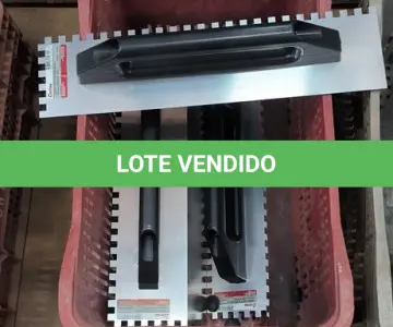 LOTE 241 - 06 DESENPENADEIRAS DE AÇO 48CM DENTADAS 10X10MM. (CAIXA ORGANIZADORA NAO INCLUSA) (NO ESTADO) ATENÇÃO! FAZER A VISITAÇÃO ANTES DE ARREMATAR, NÃO SABEMOS SE FUNCIONA, LEILÃO NÃO TEM GARANTIA E NEM DEVOLUÇÃO, SUJEITO A POSSÍVEIS AVARIAS VISÍVEIS/OCULTAS E/OU AUSÊNCIA DE COMPONENTES.