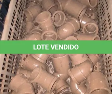 LOTE 331 - 01 LOTE COM ADAPTADOR SOLDÁVEL 25X3/4 E JOELHOS SOLDÁVEL DE 40X90MM. (CAIXA ORGANIZADORA NAO INCLUSA) (NO ESTADO) ATENÇÃO! FAZER A VISITAÇÃO ANTES DE ARREMATAR, NÃO SABEMOS SE FUNCIONA, LEILÃO NÃO TEM GARANTIA E NEM DEVOLUÇÃO, SUJEITO A POSSÍVEIS AVARIAS VISÍVEIS/OCULTAS E/OU AUSÊNCIA DE COMPONENTES.