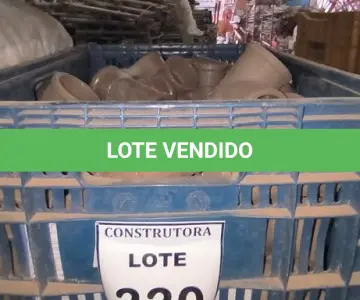 LOTE 330 - 01 LOTE COM TE DE ÁGUA DN 50. (CAIXA ORGANIZADORA NAO INCLUSA) (NO ESTADO) ATENÇÃO! FAZER A VISITAÇÃO ANTES DE ARREMATAR, NÃO SABEMOS SE FUNCIONA, LEILÃO NÃO TEM GARANTIA E NEM DEVOLUÇÃO, SUJEITO A POSSÍVEIS AVARIAS VISÍVEIS/OCULTAS E/OU AUSÊNCIA DE COMPONENTES.