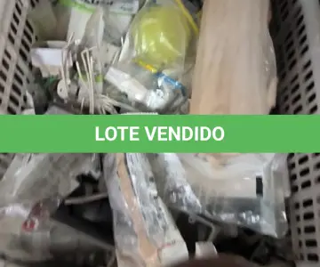 LOTE 291 - 01 LOTE COM MATERIAIS ELÉTRICOS ,TOMADAS, SILICONE EM BASTÃO, CONDULETES EM PVC. (CAIXA ORGANIZADORA NAO INCLUSA) (NO ESTADO) ATENÇÃO! FAZER A VISITAÇÃO ANTES DE ARREMATAR, NÃO SABEMOS SE FUNCIONA, LEILÃO NÃO TEM GARANTIA E NEM DEVOLUÇÃO, SUJEITO A POSSÍVEIS AVARIAS VISÍVEIS/OCULTAS E/OU AUSÊNCIA DE COMPONENTES.