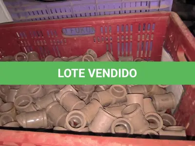 LOTE 393 - 01 LOTE COM LUVA DE 32MM SOLDÁVEL. (CAIXA ORGANIZADORA NAO INCLUSA) (NO ESTADO) ATENÇÃO! FAZER A VISITAÇÃO ANTES DE ARREMATAR, NÃO SABEMOS SE FUNCIONA, LEILÃO NÃO TEM GARANTIA E NEM DEVOLUÇÃO, SUJEITO A POSSÍVEIS AVARIAS VISÍVEIS/OCULTAS E/OU AUSÊNCIA DE COMPONENTES.