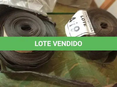 LOTE 419 - 01 LOTE COM ROLOS DE MANGUEIRA PARA JARDINS. (NO ESTADO) ATENÇÃO! FAZER A VISITAÇÃO ANTES DE ARREMATAR, NÃO SABEMOS SE FUNCIONA, LEILÃO NÃO TEM GARANTIA E NEM DEVOLUÇÃO, SUJEITO A POSSÍVEIS AVARIAS VISÍVEIS/OCULTAS E/OU AUSÊNCIA DE COMPONENTES.