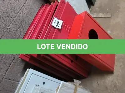 LOTE 208 - 01 LOTE COM TAMPAS DE HIDRANTE. (NO ESTADO) ATENÇÃO! FAZER A VISITAÇÃO ANTES DE ARREMATAR, NÃO SABEMOS SE FUNCIONA, LEILÃO NÃO TEM GARANTIA E NEM DEVOLUÇÃO, SUJEITO A POSSÍVEIS AVARIAS VISÍVEIS/OCULTAS E/OU AUSÊNCIA DE COMPONENTES.