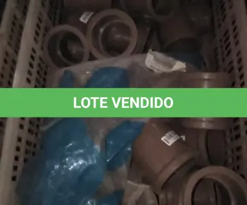 LOTE 332 - 01 LOTE COM TE DN 60, TE DN60X50 E LUVA SOLDÁVEL DE 60. (CAIXA ORGANIZADORA NAO INCLUSA) (NO ESTADO) ATENÇÃO! FAZER A VISITAÇÃO ANTES DE ARREMATAR, NÃO SABEMOS SE FUNCIONA, LEILÃO NÃO TEM GARANTIA E NEM DEVOLUÇÃO, SUJEITO A POSSÍVEIS AVARIAS VISÍVEIS/OCULTAS E/OU AUSÊNCIA DE COMPONENTES.