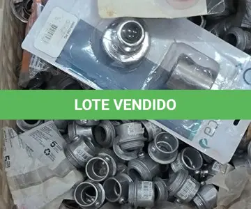 LOTE 237 - 01 LOTE COM BOX PARA ELETRODUTOS E ACABAMENTOS PARA REGISTRO. (CAIXA ORGANIZADORA NAO INCLUSA) (NO ESTADO) ATENÇÃO! FAZER A VISITAÇÃO ANTES DE ARREMATAR, NÃO SABEMOS SE FUNCIONA, LEILÃO NÃO TEM GARANTIA E NEM DEVOLUÇÃO, SUJEITO A POSSÍVEIS AVARIAS VISÍVEIS/OCULTAS E/OU AUSÊNCIA DE COMPONENTES.