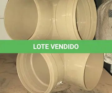 LOTE 371 - 01 LOTE COM JOELHO EM PVC PARA ESGOTO 150MM. (NO ESTADO) ATENÇÃO! FAZER A VISITAÇÃO ANTES DE ARREMATAR, NÃO SABEMOS SE FUNCIONA, LEILÃO NÃO TEM GARANTIA E NEM DEVOLUÇÃO, SUJEITO A POSSÍVEIS AVARIAS VISÍVEIS/OCULTAS E/OU AUSÊNCIA DE COMPONENTES.