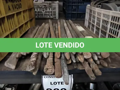 LOTE 289 - 01 LOTE COM PONTEIROS,TALHADEIRAS E BROCAS PARA MARTELE. (NO ESTADO) ATENÇÃO! FAZER A VISITAÇÃO ANTES DE ARREMATAR, NÃO SABEMOS SE FUNCIONA, LEILÃO NÃO TEM GARANTIA E NEM DEVOLUÇÃO, SUJEITO A POSSÍVEIS AVARIAS VISÍVEIS/OCULTAS E/OU AUSÊNCIA DE COMPONENTES.
