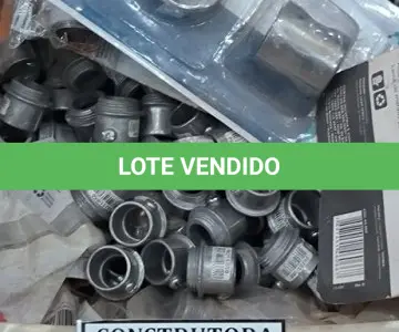LOTE 237 - 01 LOTE COM BOX PARA ELETRODUTOS E ACABAMENTOS PARA REGISTRO. (CAIXA ORGANIZADORA NAO INCLUSA) (NO ESTADO) ATENÇÃO! FAZER A VISITAÇÃO ANTES DE ARREMATAR, NÃO SABEMOS SE FUNCIONA, LEILÃO NÃO TEM GARANTIA E NEM DEVOLUÇÃO, SUJEITO A POSSÍVEIS AVARIAS VISÍVEIS/OCULTAS E/OU AUSÊNCIA DE COMPONENTES.