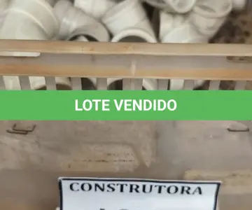 LOTE 284 - 01 LOTE COM JOELHOS DN 40 E Y DN 40 PARA ESGOTO. (CAIXA ORGANIZADORA NAO INCLUSA) (NO ESTADO) ATENÇÃO! FAZER A VISITAÇÃO ANTES DE ARREMATAR, NÃO SABEMOS SE FUNCIONA, LEILÃO NÃO TEM GARANTIA E NEM DEVOLUÇÃO, SUJEITO A POSSÍVEIS AVARIAS VISÍVEIS/OCULTAS E/OU AUSÊNCIA DE COMPONENTES.