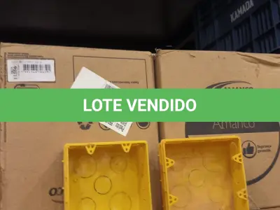 LOTE 307 - 01 LOTE COM CAIXAS DE LUZ 4X4. (NO ESTADO) ATENÇÃO! FAZER A VISITAÇÃO ANTES DE ARREMATAR, NÃO SABEMOS SE FUNCIONA, LEILÃO NÃO TEM GARANTIA E NEM DEVOLUÇÃO, SUJEITO A POSSÍVEIS AVARIAS VISÍVEIS/OCULTAS E/OU AUSÊNCIA DE COMPONENTES.