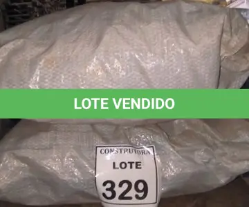 LOTE 329 - 02 SACOS COM UNIÃO UNIVERSAL ¾. (NO ESTADO) ATENÇÃO! FAZER A VISITAÇÃO ANTES DE ARREMATAR, NÃO SABEMOS SE FUNCIONA, LEILÃO NÃO TEM GARANTIA E NEM DEVOLUÇÃO, SUJEITO A POSSÍVEIS AVARIAS VISÍVEIS/OCULTAS E/OU AUSÊNCIA DE COMPONENTES.