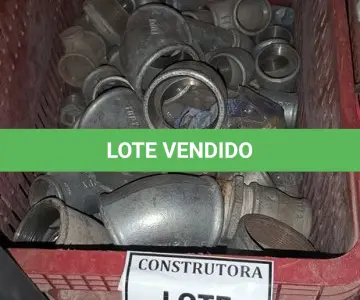 LOTE 276 - 01 LOTE COM JOELHOS,TES EM FERRO. (CAIXA ORGANIZADORA NAO INCLUSA) (NO ESTADO) ATENÇÃO! FAZER A VISITAÇÃO ANTES DE ARREMATAR, NÃO SABEMOS SE FUNCIONA, LEILÃO NÃO TEM GARANTIA E NEM DEVOLUÇÃO, SUJEITO A POSSÍVEIS AVARIAS VISÍVEIS/OCULTAS E/OU AUSÊNCIA DE COMPONENTES.
