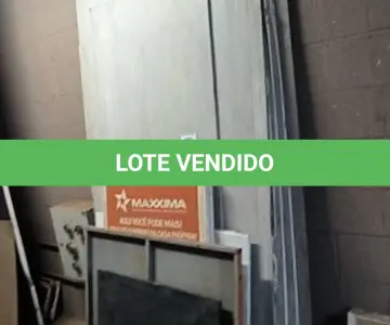 LOTE 206 - 01 LOTE COM PLACAS CIMENTÍCIAS E DE DRY WALL. (NO ESTADO) ATENÇÃO! FAZER A VISITAÇÃO ANTES DE ARREMATAR, NÃO SABEMOS SE FUNCIONA, LEILÃO NÃO TEM GARANTIA E NEM DEVOLUÇÃO, SUJEITO A POSSÍVEIS AVARIAS VISÍVEIS/OCULTAS E/OU AUSÊNCIA DE COMPONENTES.