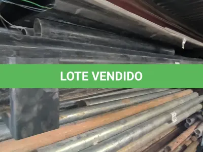 LOTE 149 - 01 LOTE COM CANOS DE ELETRODUTOS PRETOS E ZINCADOS. (NO ESTADO) ATENÇÃO! FAZER A VISITAÇÃO ANTES DE ARREMATAR, NÃO SABEMOS SE FUNCIONA, LEILÃO NÃO TEM GARANTIA E NEM DEVOLUÇÃO, SUJEITO A POSSÍVEIS AVARIAS VISÍVEIS/OCULTAS E/OU AUSÊNCIA DE COMPONENTES.