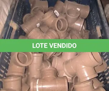 LOTE 330 - 01 LOTE COM TE DE ÁGUA DN 50. (CAIXA ORGANIZADORA NAO INCLUSA) (NO ESTADO) ATENÇÃO! FAZER A VISITAÇÃO ANTES DE ARREMATAR, NÃO SABEMOS SE FUNCIONA, LEILÃO NÃO TEM GARANTIA E NEM DEVOLUÇÃO, SUJEITO A POSSÍVEIS AVARIAS VISÍVEIS/OCULTAS E/OU AUSÊNCIA DE COMPONENTES.