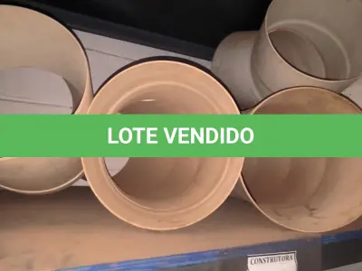LOTE 364 - 05 JOELHOS DE PVC PARA ESGOTO 45’ X250MM. (NO ESTADO) ATENÇÃO! FAZER A VISITAÇÃO ANTES DE ARREMATAR, NÃO SABEMOS SE FUNCIONA, LEILÃO NÃO TEM GARANTIA E NEM DEVOLUÇÃO, SUJEITO A POSSÍVEIS AVARIAS VISÍVEIS/OCULTAS E/OU AUSÊNCIA DE COMPONENTES.