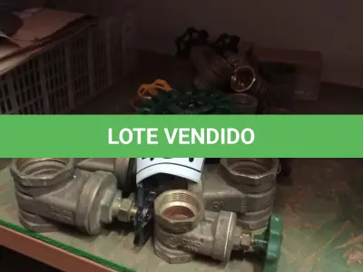 LOTE 451 - 01 LOTE COM REGISTROS DIVERSOS TAMANHOS EM METAIS. (NO ESTADO) ATENÇÃO! FAZER A VISITAÇÃO ANTES DE ARREMATAR, NÃO SABEMOS SE FUNCIONA, LEILÃO NÃO TEM GARANTIA E NEM DEVOLUÇÃO, SUJEITO A POSSÍVEIS AVARIAS VISÍVEIS/OCULTAS E/OU AUSÊNCIA DE COMPONENTES.