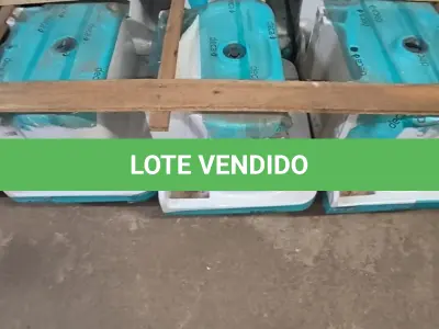 LOTE 203 - 03 TANQUES DECA. (NO ESTADO) ATENÇÃO! FAZER A VISITAÇÃO ANTES DE ARREMATAR, NÃO SABEMOS SE FUNCIONA, LEILÃO NÃO TEM GARANTIA E NEM DEVOLUÇÃO, SUJEITO A POSSÍVEIS AVARIAS VISÍVEIS/OCULTAS E/OU AUSÊNCIA DE COMPONENTES.