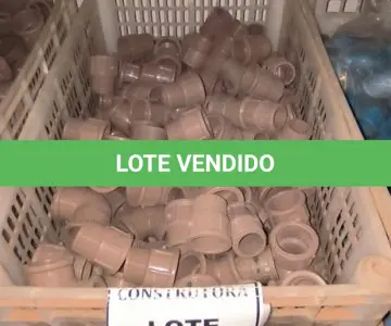 LOTE 380 - 01 LOTE COM ADAPTADORES EM PVC SOLDÁVEL 32X1” E JOELHOS EM PVC SOLDÁVEL 32MM. (CAIXA ORGANIZADORA NAO INCLUSA) (NO ESTADO) ATENÇÃO! FAZER A VISITAÇÃO ANTES DE ARREMATAR, NÃO SABEMOS SE FUNCIONA, LEILÃO NÃO TEM GARANTIA E NEM DEVOLUÇÃO, SUJEITO A POSSÍVEIS AVARIAS VISÍVEIS/OCULTAS E/OU AUSÊNCIA DE COMPONENTES.