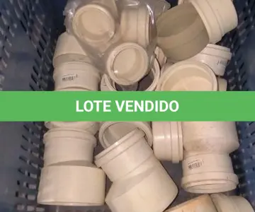 LOTE 391 - 01 LOTE DE REDUÇÃO DE 100X75MM E CAP 75MM. (NO ESTADO) ATENÇÃO! FAZER A VISITAÇÃO ANTES DE ARREMATAR, NÃO SABEMOS SE FUNCIONA, LEILÃO NÃO TEM GARANTIA E NEM DEVOLUÇÃO, SUJEITO A POSSÍVEIS AVARIAS VISÍVEIS/OCULTAS E/OU AUSÊNCIA DE COMPONENTES.
