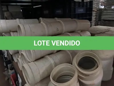 LOTE 314 - 01 LOTE COM CONEXÕES PARA ESGOTO REDUÇÃO DN 150-100 E JUNÇÃO SIMPLES 100-50. (NO ESTADO) ATENÇÃO! FAZER A VISITAÇÃO ANTES DE ARREMATAR, NÃO SABEMOS SE FUNCIONA, LEILÃO NÃO TEM GARANTIA E NEM DEVOLUÇÃO, SUJEITO A POSSÍVEIS AVARIAS VISÍVEIS/OCULTAS E/OU AUSÊNCIA DE COMPONENTES.