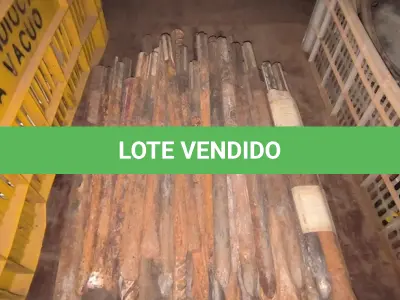 LOTE 289 - 01 LOTE COM PONTEIROS,TALHADEIRAS E BROCAS PARA MARTELE. (NO ESTADO) ATENÇÃO! FAZER A VISITAÇÃO ANTES DE ARREMATAR, NÃO SABEMOS SE FUNCIONA, LEILÃO NÃO TEM GARANTIA E NEM DEVOLUÇÃO, SUJEITO A POSSÍVEIS AVARIAS VISÍVEIS/OCULTAS E/OU AUSÊNCIA DE COMPONENTES.