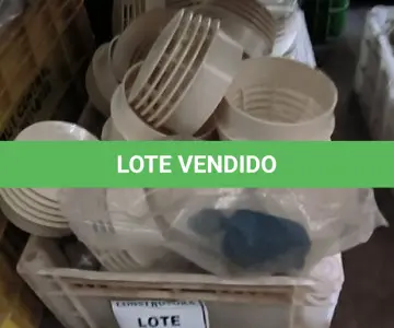 LOTE 341 - 01 LOTE COM TERMINAIS DE VENTILAÇÃO DE CANOS DN 75. (CAIXA ORGANIZADORA NAO INCLUSA) (NO ESTADO) ATENÇÃO! FAZER A VISITAÇÃO ANTES DE ARREMATAR, NÃO SABEMOS SE FUNCIONA, LEILÃO NÃO TEM GARANTIA E NEM DEVOLUÇÃO, SUJEITO A POSSÍVEIS AVARIAS VISÍVEIS/OCULTAS E/OU AUSÊNCIA DE COMPONENTES.