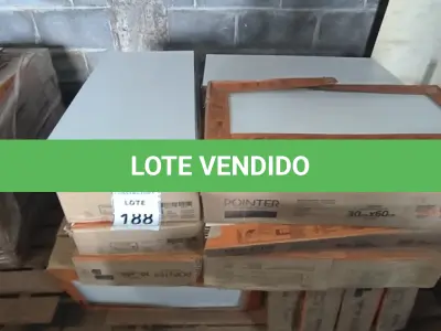 LOTE 188 - 01 LOTE COM APROXIMADAMENTE 22 CAIXAS DE REVERTIMENTO POINTER PORTOBELLO NA COR CLASSICO BRANCO 30X60CM. (NO ESTADO) ATENÇÃO! FAZER A VISITAÇÃO ANTES DE ARREMATAR, NÃO SABEMOS SE FUNCIONA, LEILÃO NÃO TEM GARANTIA E NEM DEVOLUÇÃO, SUJEITO A POSSÍVEIS AVARIAS VISÍVEIS/OCULTAS E/OU AUSÊNCIA DE COMPONENTES.