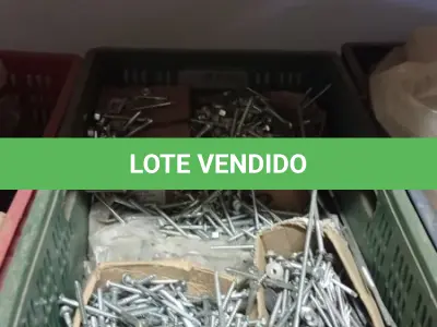 LOTE 402 - 01 LOTE COM PARAFUSOS TAMANHOS DIVERSOS. (CAIXA ORGANIZADORA NAO INCLUSA) (NO ESTADO) ATENÇÃO! FAZER A VISITAÇÃO ANTES DE ARREMATAR, NÃO SABEMOS SE FUNCIONA, LEILÃO NÃO TEM GARANTIA E NEM DEVOLUÇÃO, SUJEITO A POSSÍVEIS AVARIAS VISÍVEIS/OCULTAS E/OU AUSÊNCIA DE COMPONENTES.