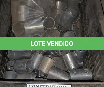 LOTE 269 - 01 LOTE COM LUVAS DE EMENDA ZINCADA. (CAIXA ORGANIZADORA NAO INCLUSA) (NO ESTADO) ATENÇÃO! FAZER A VISITAÇÃO ANTES DE ARREMATAR, NÃO SABEMOS SE FUNCIONA, LEILÃO NÃO TEM GARANTIA E NEM DEVOLUÇÃO, SUJEITO A POSSÍVEIS AVARIAS VISÍVEIS/OCULTAS E/OU AUSÊNCIA DE COMPONENTES.