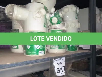 LOTE 317 - 01 LOTE COM CORPO CAIXAS SIFONADAS AMANCO DIVERSAS. (NO ESTADO) ATENÇÃO! FAZER A VISITAÇÃO ANTES DE ARREMATAR, NÃO SABEMOS SE FUNCIONA, LEILÃO NÃO TEM GARANTIA E NEM DEVOLUÇÃO, SUJEITO A POSSÍVEIS AVARIAS VISÍVEIS/OCULTAS E/OU AUSÊNCIA DE COMPONENTES.