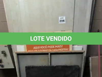 LOTE 206 - 01 LOTE COM PLACAS CIMENTÍCIAS E DE DRY WALL. (NO ESTADO) ATENÇÃO! FAZER A VISITAÇÃO ANTES DE ARREMATAR, NÃO SABEMOS SE FUNCIONA, LEILÃO NÃO TEM GARANTIA E NEM DEVOLUÇÃO, SUJEITO A POSSÍVEIS AVARIAS VISÍVEIS/OCULTAS E/OU AUSÊNCIA DE COMPONENTES.