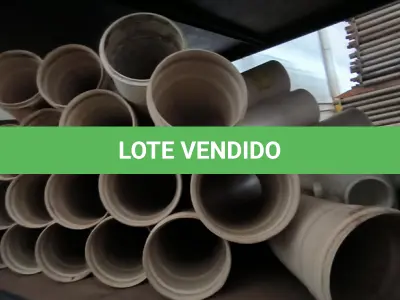 LOTE 321 - 01 LOTE COM CURVAS PVC PARA ESGOTO 90’X150MM. (NO ESTADO) ATENÇÃO! FAZER A VISITAÇÃO ANTES DE ARREMATAR, NÃO SABEMOS SE FUNCIONA, LEILÃO NÃO TEM GARANTIA E NEM DEVOLUÇÃO, SUJEITO A POSSÍVEIS AVARIAS VISÍVEIS/OCULTAS E/OU AUSÊNCIA DE COMPONENTES.