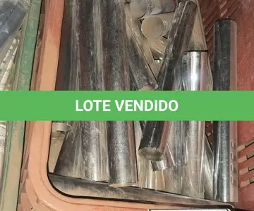 LOTE 259 - 01 LOTE COM TUBOS ZINCADOS PEQUENOS. (CAIXA ORGANIZADORA NAO INCLUSA) (NO ESTADO) ATENÇÃO! FAZER A VISITAÇÃO ANTES DE ARREMATAR, NÃO SABEMOS SE FUNCIONA, LEILÃO NÃO TEM GARANTIA E NEM DEVOLUÇÃO, SUJEITO A POSSÍVEIS AVARIAS VISÍVEIS/OCULTAS E/OU AUSÊNCIA DE COMPONENTES.