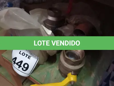 LOTE 449 - 01 LOTE COM REGISTROS DIVERSOS EM METAL. (NO ESTADO) ATENÇÃO! FAZER A VISITAÇÃO ANTES DE ARREMATAR, NÃO SABEMOS SE FUNCIONA, LEILÃO NÃO TEM GARANTIA E NEM DEVOLUÇÃO, SUJEITO A POSSÍVEIS AVARIAS VISÍVEIS/OCULTAS E/OU AUSÊNCIA DE COMPONENTES.