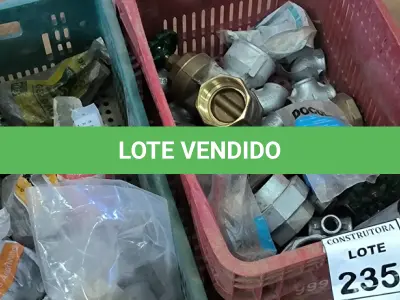 LOTE 235 - 01 LOTE COM PREGOS DIVERSOS TAMANHOS E CONEXÕES ZINCADAS E 02 REGISTROS EM METAL. (CAIXA ORGANIZADORA NAO INCLUSA) (NO ESTADO) ATENÇÃO! FAZER A VISITAÇÃO ANTES DE ARREMATAR, NÃO SABEMOS SE FUNCIONA, LEILÃO NÃO TEM GARANTIA E NEM DEVOLUÇÃO, SUJEITO A POSSÍVEIS AVARIAS VISÍVEIS/OCULTAS E/OU AUSÊNCIA DE COMPONENTES.