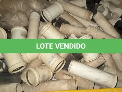 LOTE 352 - 01 LOTE COM LUVAS EM PVC PARA ESGOTO DN 40. (CAIXA ORGANIZADORA NAO INCLUSA) (NO ESTADO) ATENÇÃO! FAZER A VISITAÇÃO ANTES DE ARREMATAR, NÃO SABEMOS SE FUNCIONA, LEILÃO NÃO TEM GARANTIA E NEM DEVOLUÇÃO, SUJEITO A POSSÍVEIS AVARIAS VISÍVEIS/OCULTAS E/OU AUSÊNCIA DE COMPONENTES.