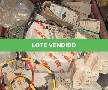 LOTE 275 - 01 LOTE COM DISJUNTORES DIVERSOS. (CAIXA ORGANIZADORA NAO INCLUSA) (NO ESTADO) ATENÇÃO! FAZER A VISITAÇÃO ANTES DE ARREMATAR, NÃO SABEMOS SE FUNCIONA, LEILÃO NÃO TEM GARANTIA E NEM DEVOLUÇÃO, SUJEITO A POSSÍVEIS AVARIAS VISÍVEIS/OCULTAS E/OU AUSÊNCIA DE COMPONENTES.