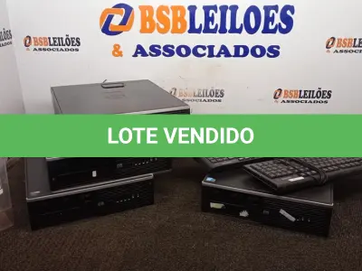 LOTE 101 - 04 CPUS MARCA HP E 02 TECLADOS DE PC. (NO ESTADO) ATENÇÃO! FAZER A VISITAÇÃO ANTES DE ARREMATAR, NÃO SABEMOS SE FUNCIONA, LEILÃO NÃO TEM GARANTIA E NEM DEVOLUÇÃO, SUJEITO A POSSÍVEIS AVARIAS VISÍVEIS/OCULTAS E/OU AUSÊNCIA DE COMPONENTES.