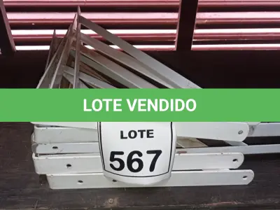 LOTE 567 - 08 CANTONEIRAS EM FERRO. (NO ESTADO) ATENÇÃO! FAZER A VISITAÇÃO ANTES DE ARREMATAR, NÃO SABEMOS SE FUNCIONA, LEILÃO NÃO TEM GARANTIA E NEM DEVOLUÇÃO, SUJEITO A POSSÍVEIS AVARIAS VISÍVEIS/OCULTAS E/OU AUSÊNCIA DE COMPONENTES.