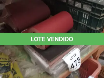 LOTE 473 - 01 LOTE COM LIXAS DIVERSAS. (NO ESTADO) ATENÇÃO! FAZER A VISITAÇÃO ANTES DE ARREMATAR, NÃO SABEMOS SE FUNCIONA, LEILÃO NÃO TEM GARANTIA E NEM DEVOLUÇÃO, SUJEITO A POSSÍVEIS AVARIAS VISÍVEIS/OCULTAS E/OU AUSÊNCIA DE COMPONENTES.