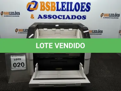 LOTE 020 - 01 SCANNER MARCA AVISION MODELO AD8120. (NO ESTADO) ATENÇÃO! FAZER A VISITAÇÃO ANTES DE ARREMATAR, NÃO SABEMOS SE FUNCIONA, LEILÃO NÃO TEM GARANTIA E NEM DEVOLUÇÃO, SUJEITO A POSSÍVEIS AVARIAS VISÍVEIS/OCULTAS E/OU AUSÊNCIA DE COMPONENTES.