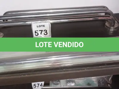 LOTE 573 - 04 BARRAS DE APOIO. (NO ESTADO) ATENÇÃO! FAZER A VISITAÇÃO ANTES DE ARREMATAR, NÃO SABEMOS SE FUNCIONA, LEILÃO NÃO TEM GARANTIA E NEM DEVOLUÇÃO, SUJEITO A POSSÍVEIS AVARIAS VISÍVEIS/OCULTAS E/OU AUSÊNCIA DE COMPONENTES.