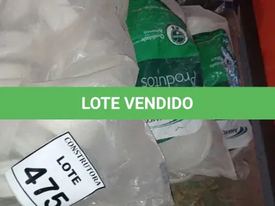 LOTE 475 - 01 LOTE COM CAPAS DE ESGOTO DE 100MM. (NO ESTADO) ATENÇÃO! FAZER A VISITAÇÃO ANTES DE ARREMATAR, NÃO SABEMOS SE FUNCIONA, LEILÃO NÃO TEM GARANTIA E NEM DEVOLUÇÃO, SUJEITO A POSSÍVEIS AVARIAS VISÍVEIS/OCULTAS E/OU AUSÊNCIA DE COMPONENTES.