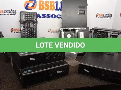 LOTE 116 - 03 CPUS MARCA HP, 02 MINIS PC MARCA DELL E 02 TECLADOS DE PC. (NO ESTADO) ATENÇÃO! FAZER A VISITAÇÃO ANTES DE ARREMATAR, NÃO SABEMOS SE FUNCIONA, LEILÃO NÃO TEM GARANTIA E NEM DEVOLUÇÃO, SUJEITO A POSSÍVEIS AVARIAS VISÍVEIS/OCULTAS E/OU AUSÊNCIA DE COMPONENTES.